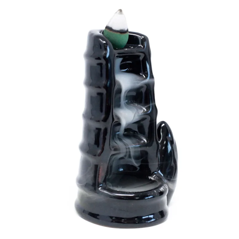 Back Flow Incenso Bruciatore - Split Bamboo Fountain