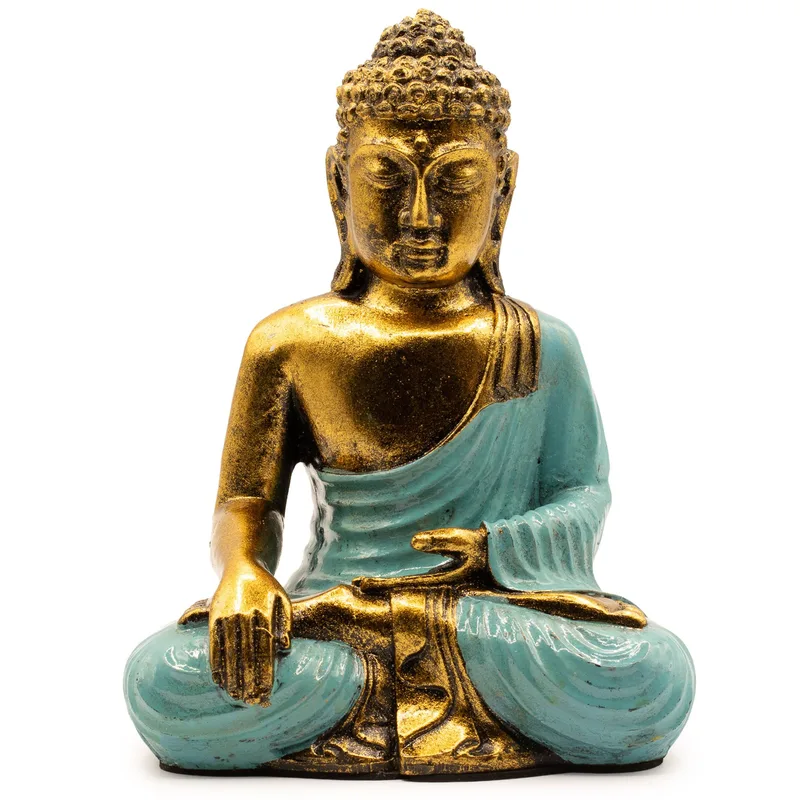 Teal & Oro Buddha Large — foto 3