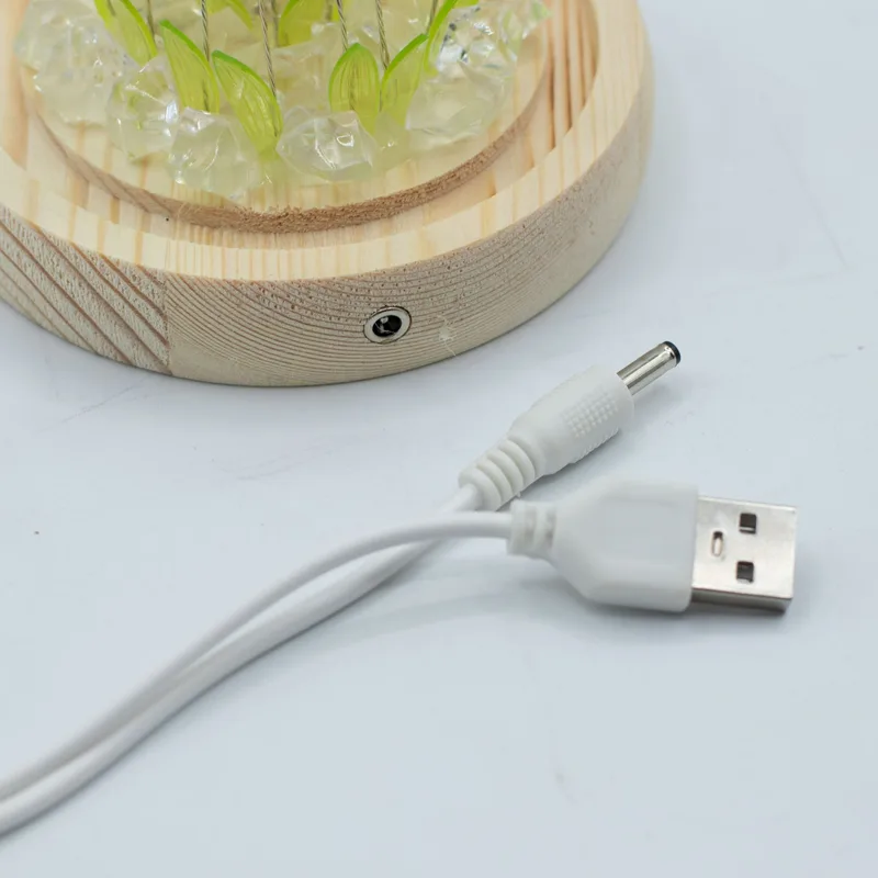 Floral Glow Garden Dome 20 Sunflower LED USB — foto 3