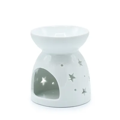 Olio Bruciatore Angel Cut Out- Bianco