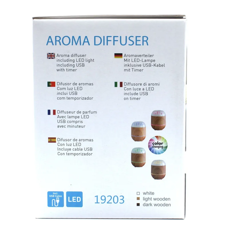 Palermo Atomiser USB Colour Change Timer