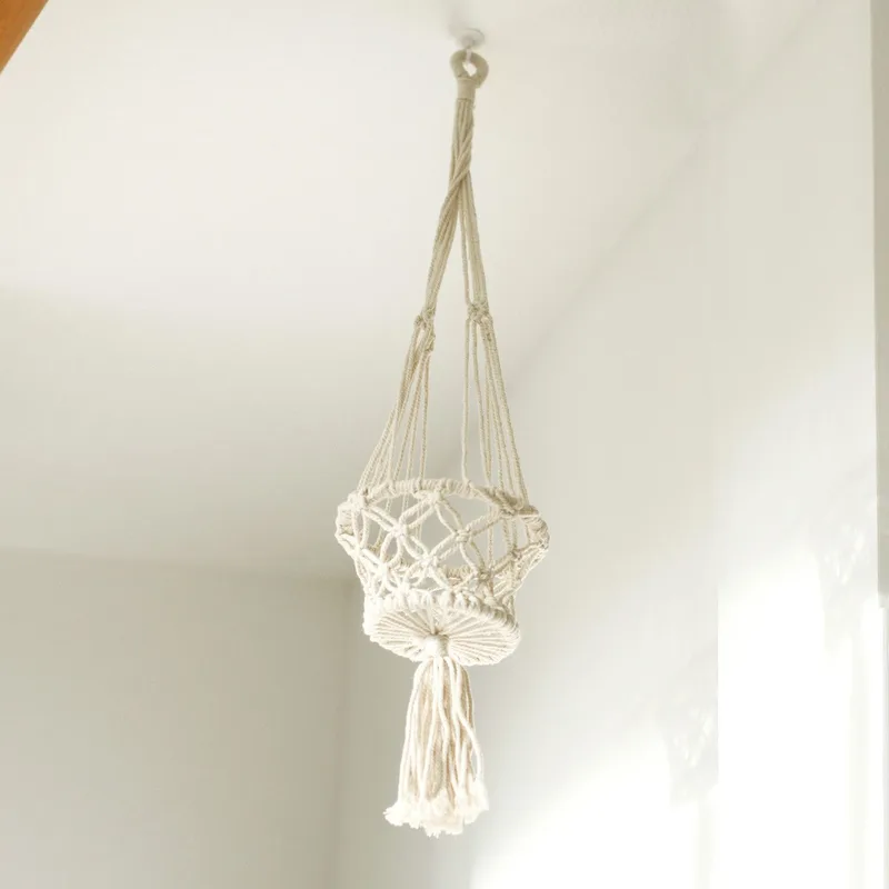 Macrame Pot Porta Single Small Pot — foto 4