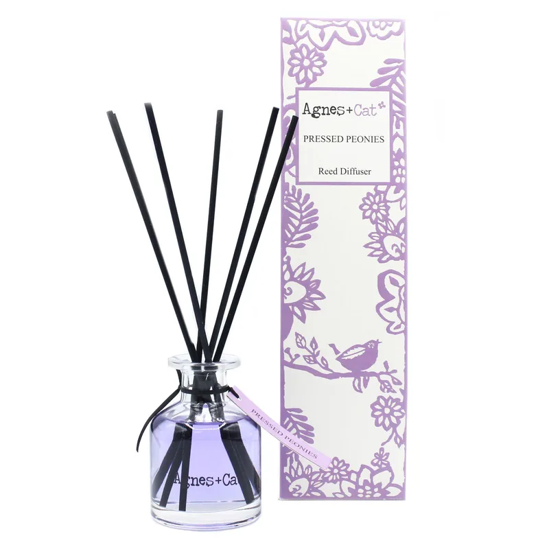 Scatola of 140ml Reed Diffusore - Pressed Peonie