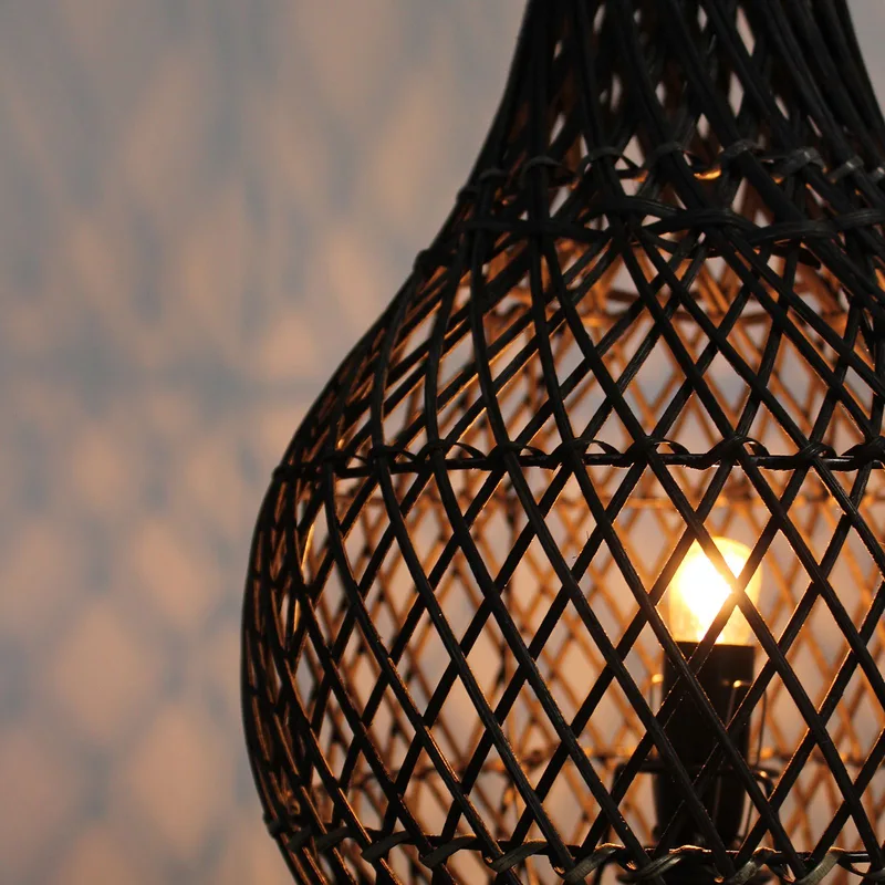 Rattan Table Lamps Naturale — foto 5