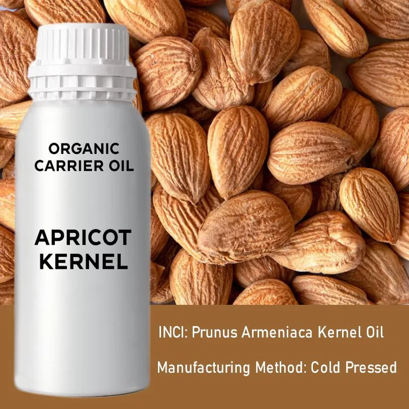 Organic Apricot Kernel Olio 1 Litre — foto 1
