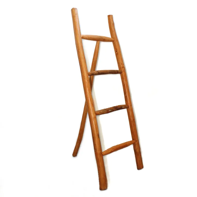 Med Teak Ladder - 1.2m - Naturale — foto 1