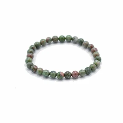 Gemstone Manifestation Bracelet - Verde Jasper - Growth