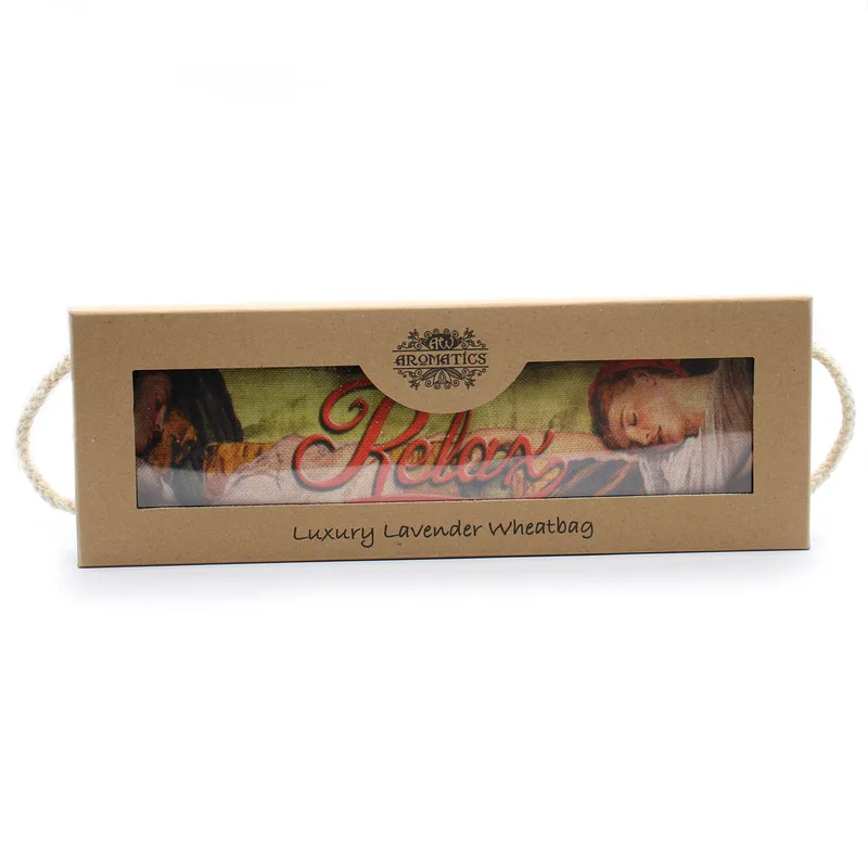 Luxury Lavanda Wheat Bag in Gift Scatola Sleeping RELAX — foto 5