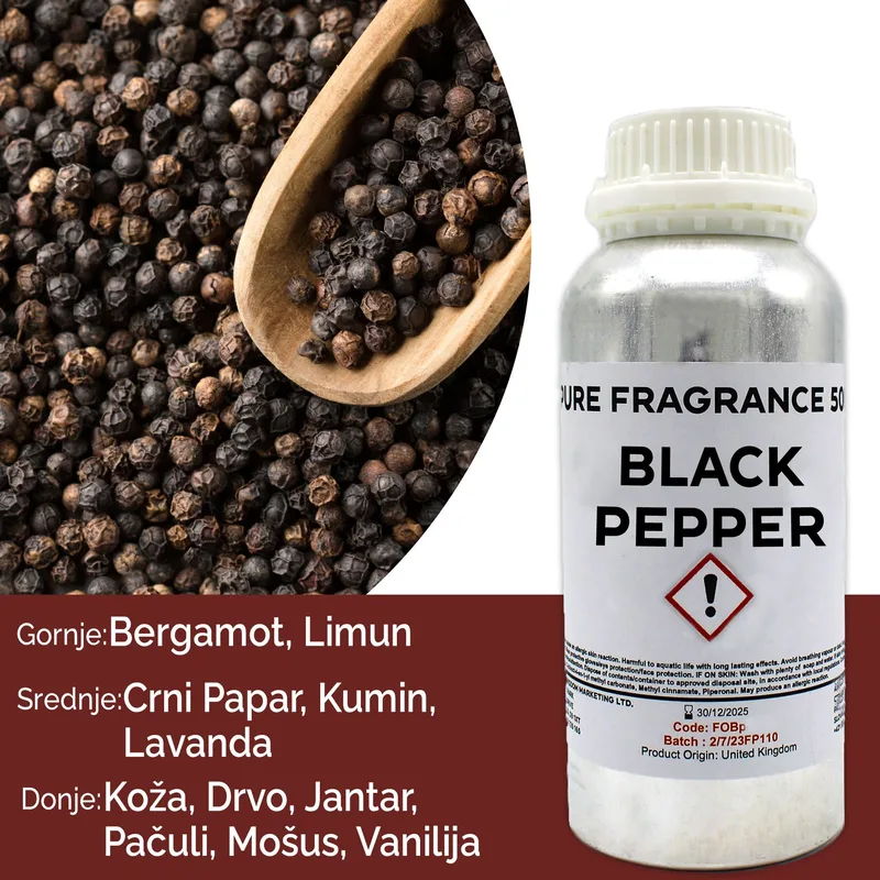 Nero Pepper Puro Profumo Olio 500ml