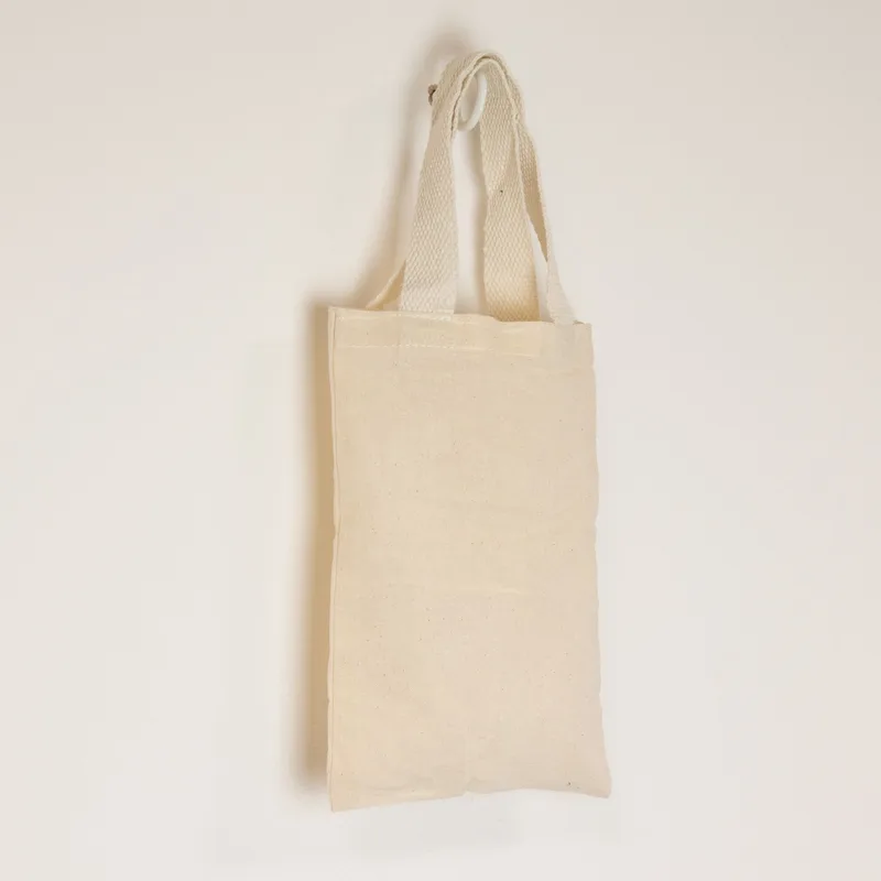 Nomad Sari Iconic Mini Gift Tote Bag - Unprinted- (25x18cm) - Naturale 4oz — foto 1