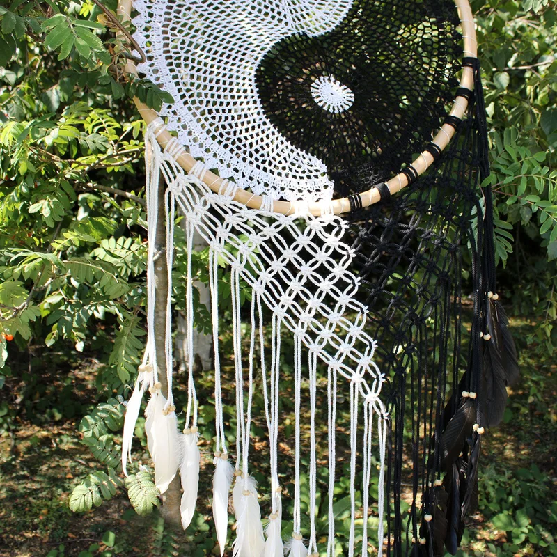 Bali Dreamcatchers Extra Large Ying Yang D: 50cm — foto 5