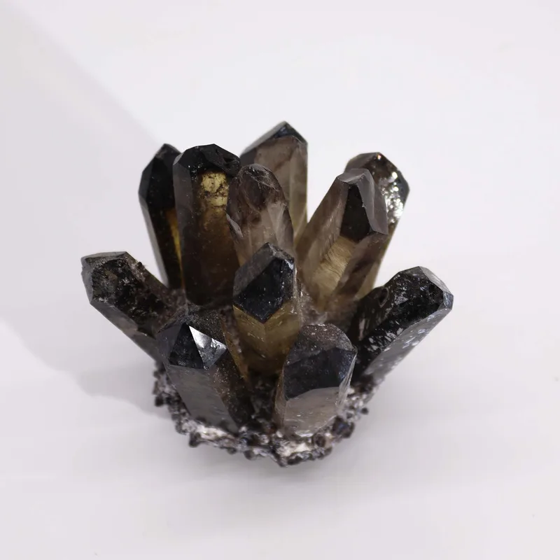 Crafted Quartz Cluster Smoky Ghost Quartz — foto 2