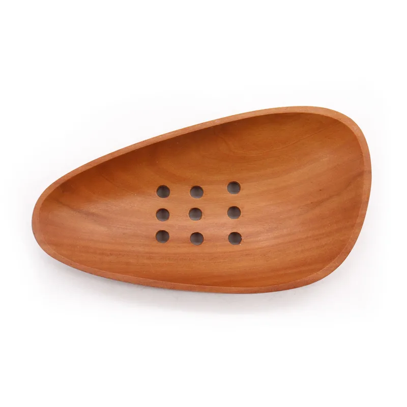 Pebble Shape Mahogany Sapone Dish — foto 3