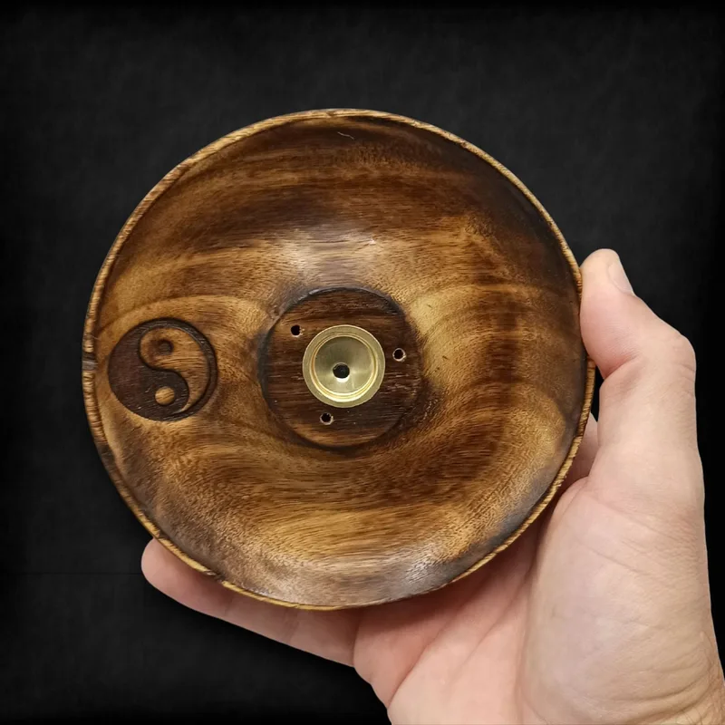 Incenso Stick & Cone Bruciatore Disc - Ying & Yang — foto 1