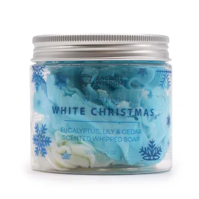 Bianco Christmas Whipped Crema Sapone 120g — foto 3