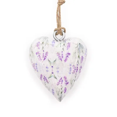 Lrg Decor Legno Heart - Lavanda — foto 1
