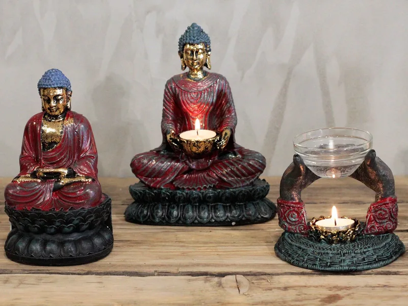 Antique Buddha Classic Statue — foto 2