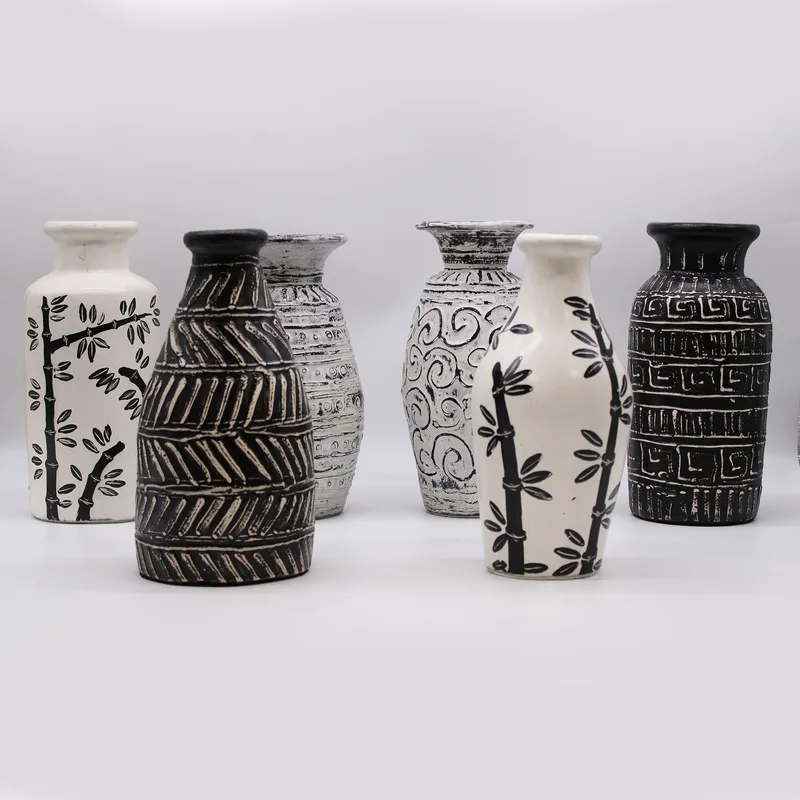Greek Straight Vase Chocolate — foto 3