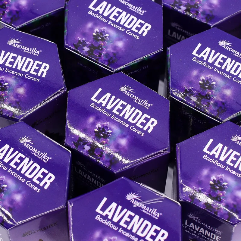 Masala Backflow Incenso pack of 10 Lavanda — foto 5