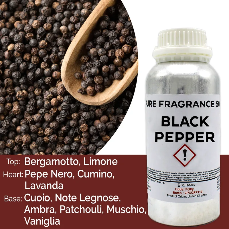 Nero Pepper Puro Profumo Olio 500ml — foto 2
