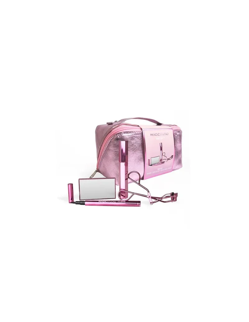 Magic Studio Powerful Cosmetics Magic Studio Rose Quartz Glam Kit Neceser