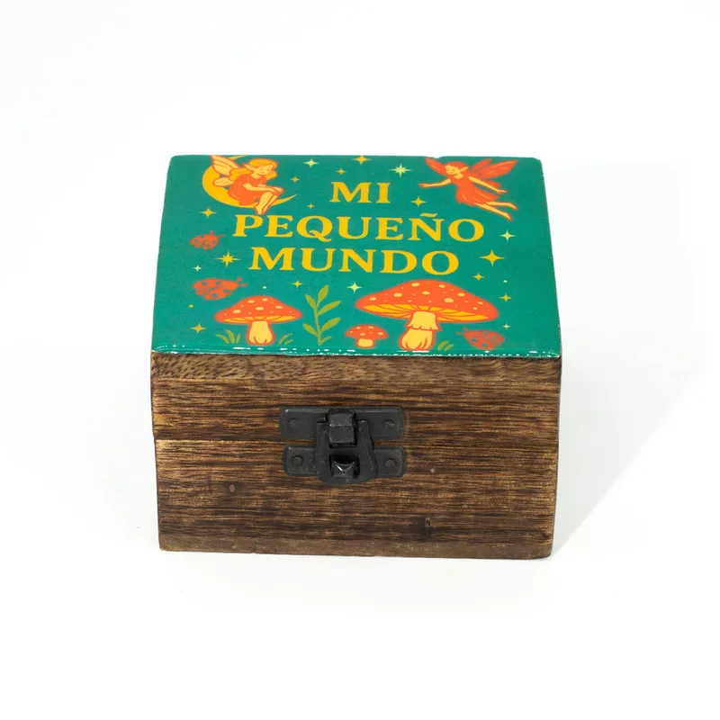 Small Enamelled Scatola - Mi Pequeno Mundo — foto 2