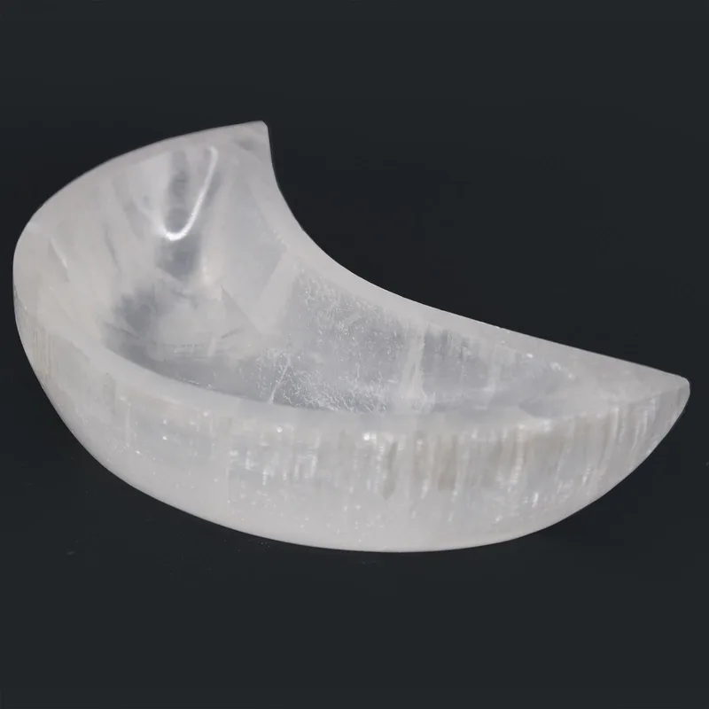 Selenite Moon Bowl 15cm — foto 1