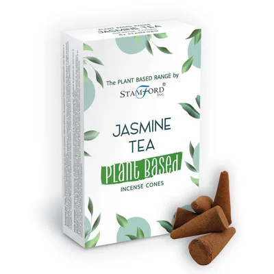 Plant Based Incenso Cones Gelsomino Tè — foto 1