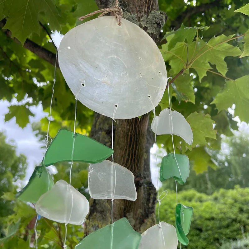 Copis & Glass Drop Verde & Bianco Glass — foto 3