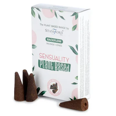 Plant Based Backflow Incenso Cones Sensuality — foto 3
