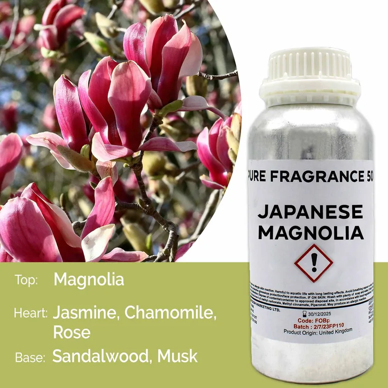 Japanese Magnolia Puro Profumo Olio 500ml
