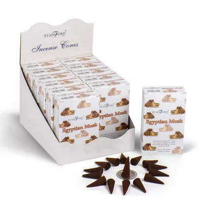 Egyptian Muschio Incenso Cones