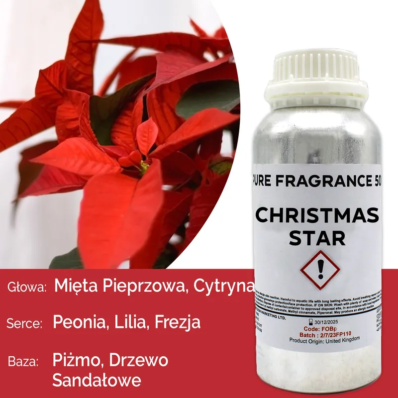 Christmas Star Puro Profumo Olio 500ml — foto 5