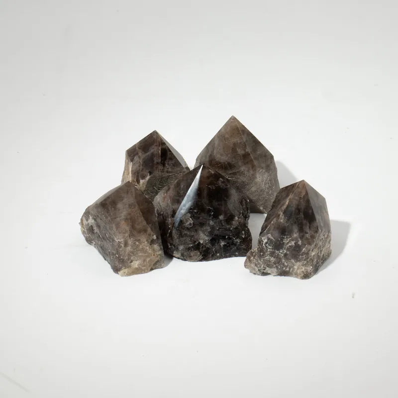 Gemstone Top Polished Points Smoky Quartz — foto 4