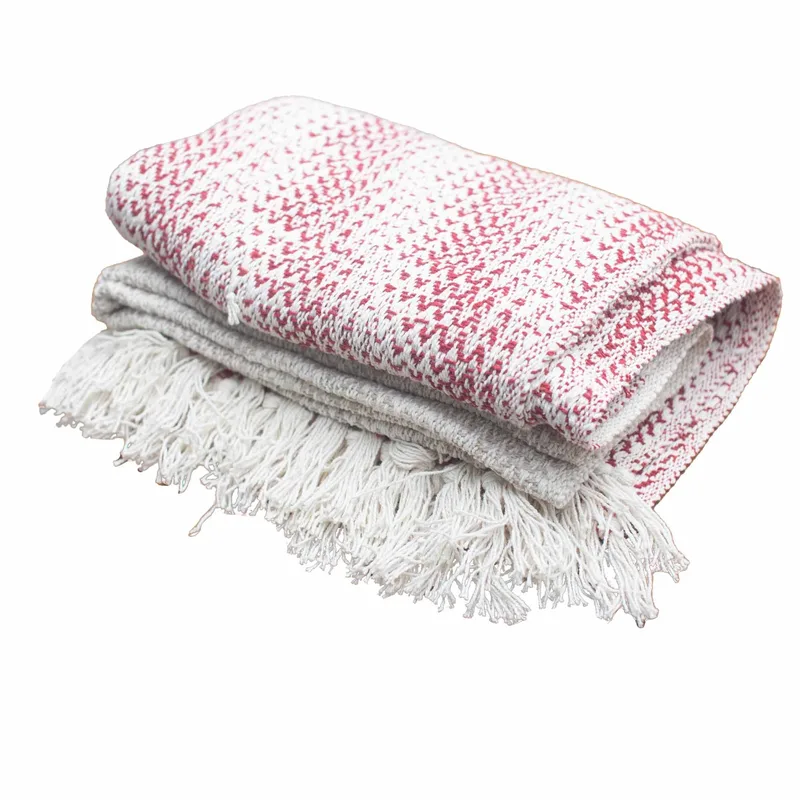 Boho Comfort Throws Ruby Two Tone — foto 3