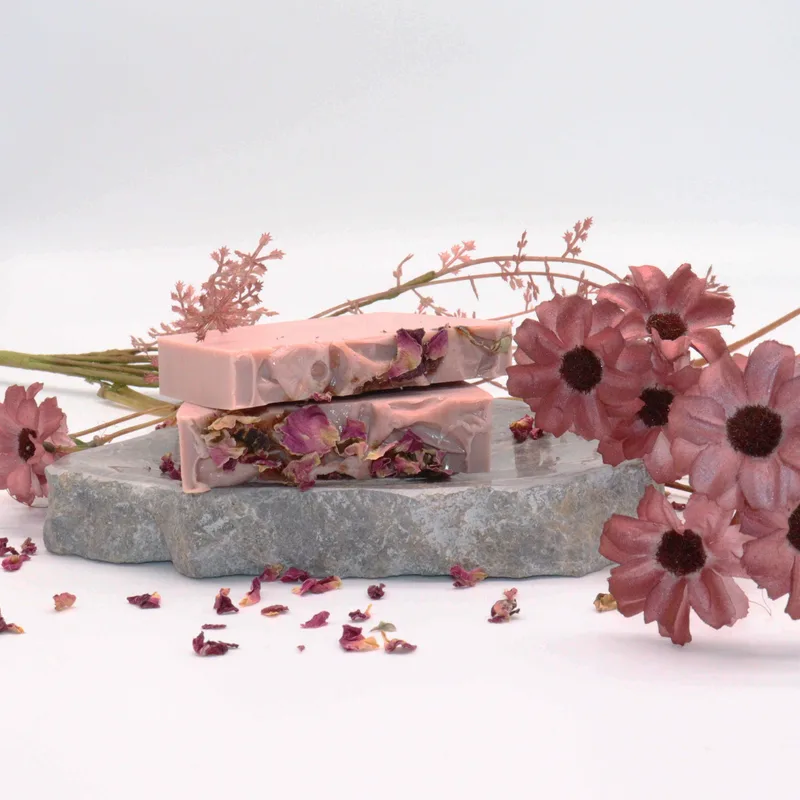Confezione da 13 Barre Sapone Rosa e Vaniglia — foto 1