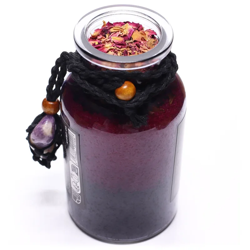 Ancient Witch Bagno Spell Potion & Amethyst Crystal Amulet Seduction — foto 3