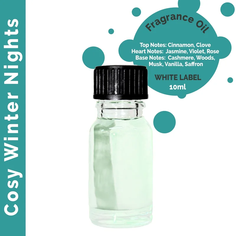 Cosy Winter Nights Profumo Olio 10ml Bianco Label — foto 1