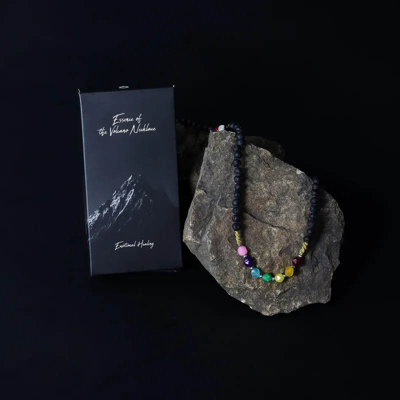 Essence of the Volcano Necklace Emotional Healing — foto 4