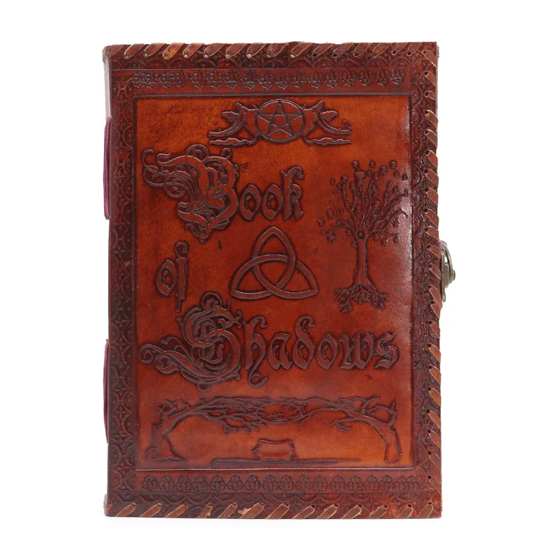 Large Book of Shadows Dark Tan 200 pages decle-edged 25x18x3cm — foto 1