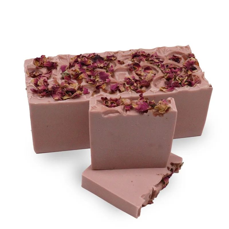 Confezione da 13 Barre Sapone Rosa e Vaniglia