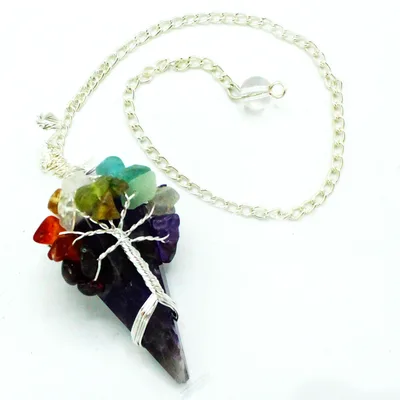 Magic Pendulum - Seven Chakra - Amethyst — foto 2