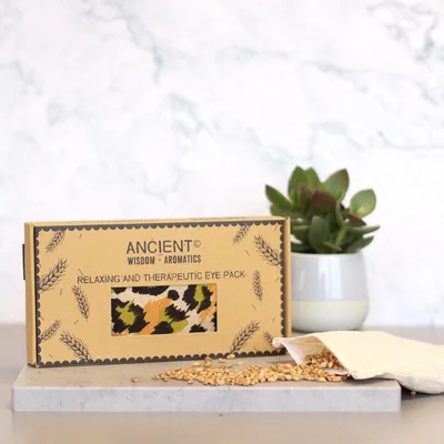 Lavanda Naturale Cotton and Juco Eye Pillow in Gift Scatola Night Leopard — foto 1