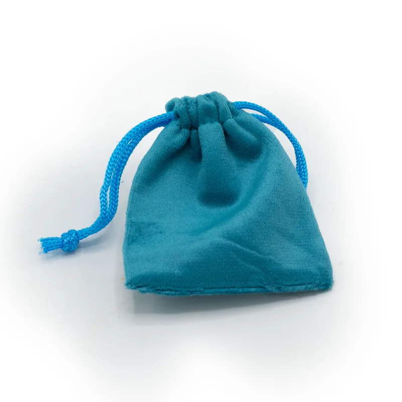 100x Small Velvet Pouch 7x9cm — foto 1