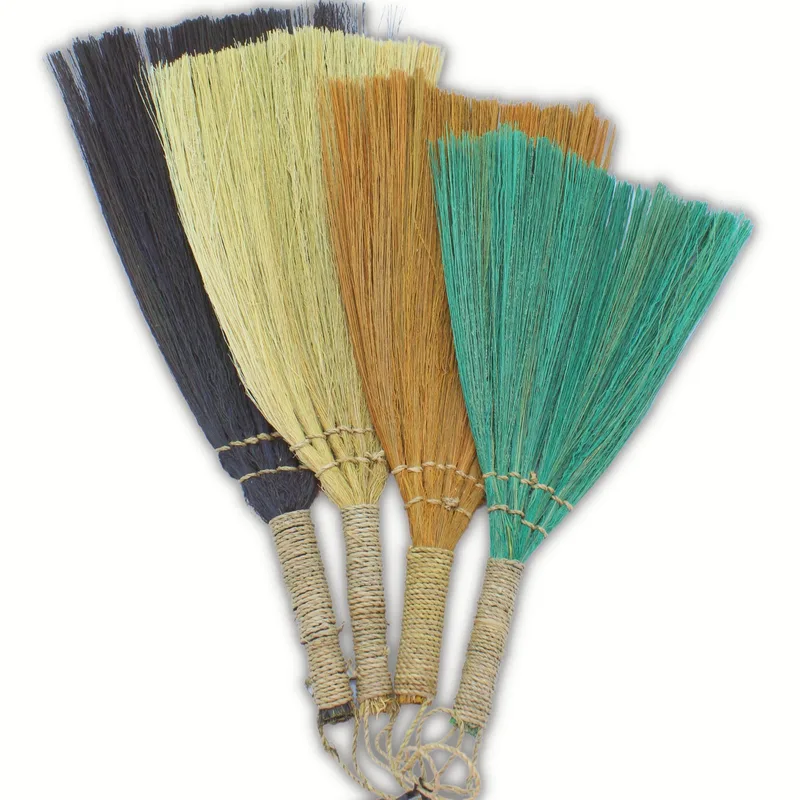 Set 4 Pampus Fan Broom Mixed colours & size