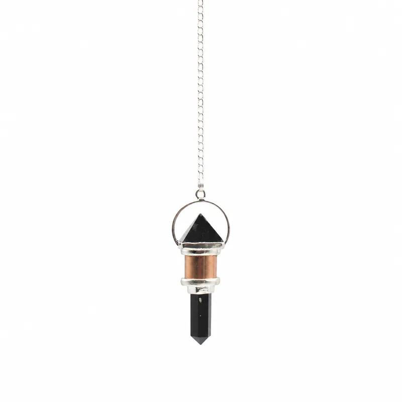 The Night Watcher Combo Piece Copper Pendulum Obsidian — foto 1