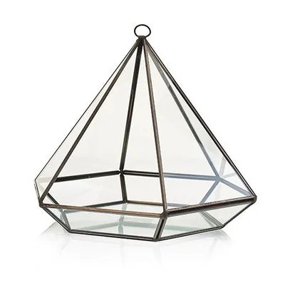 Glass Terrarium Large Diamond — foto 3