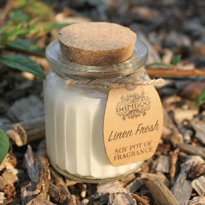 Linen Fresco Soy Pot of Profumo Candele — foto 1
