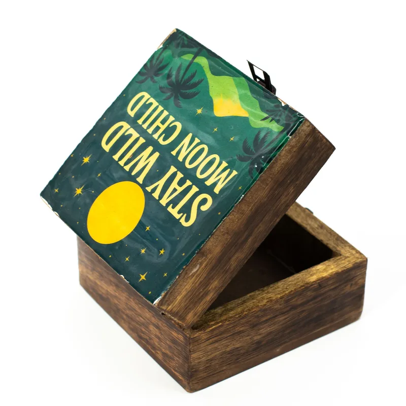 Small Enamelled Scatola - Stay Selvatico Moon Child — foto 2