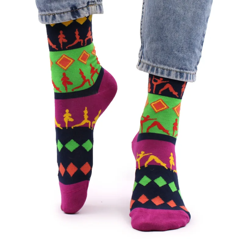 Hop Hare Bamboo Socks (36-40) - Yoga Poses